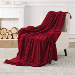 Ultra-Soft Mink Fleece Blanket - Plush, Lightweight & Warm - Cozy All-Season Throw For Bed & Sofa