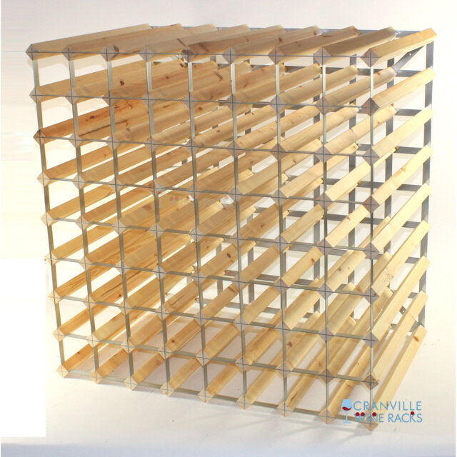 144 Bottle Floor Wine Bottle Rack