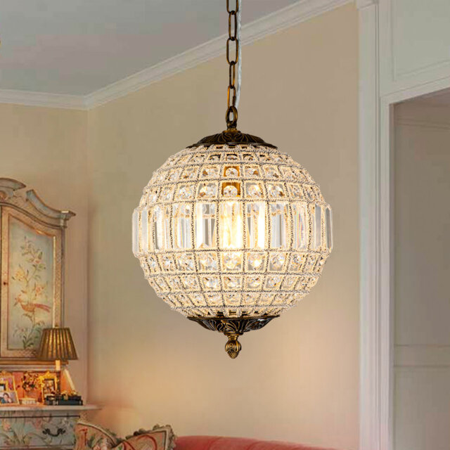 Ennu Vintage Dimmable Globe Chandelier