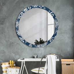 Huldar Glass Flat Wall Mirror