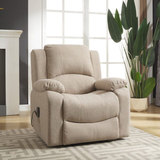 Aaronveer Upholstered Heated Massage Chair