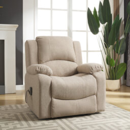 Aaronveer Upholstered Heated Massage Chair