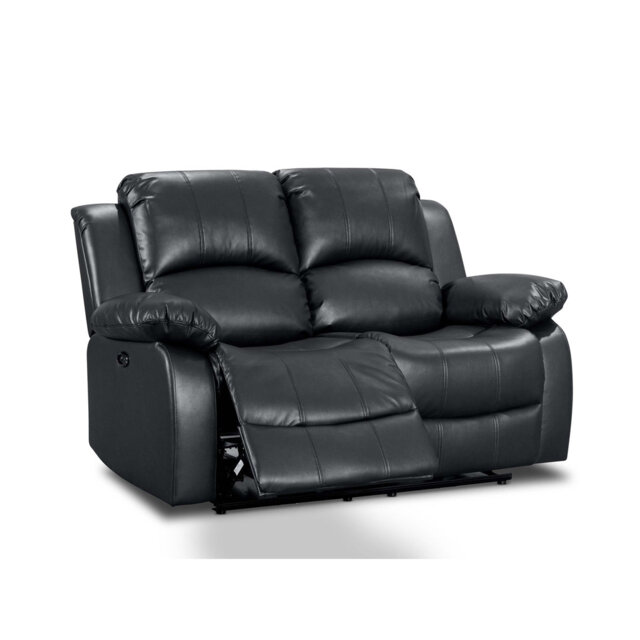Lowell Faux Leather Reclining Loveseat