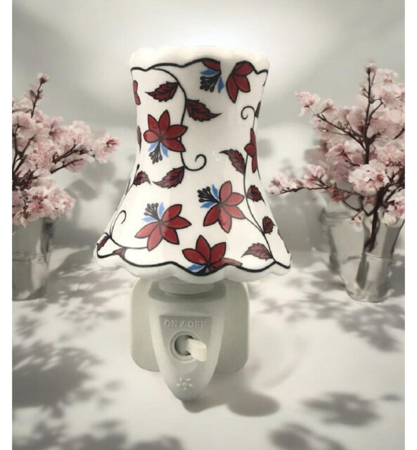 Floral Night Light – Elegant Decorative Lamp, Soft Glow Guide for Bedrooms, Hallways, and Cozy Spaces