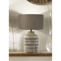 Wood Table Lamp