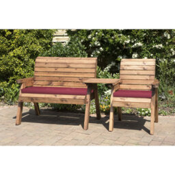 Gallagher Solid Wood Pine Outdoor Bench