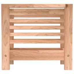Almazan Solid Wood Free Standing Magazine Rack