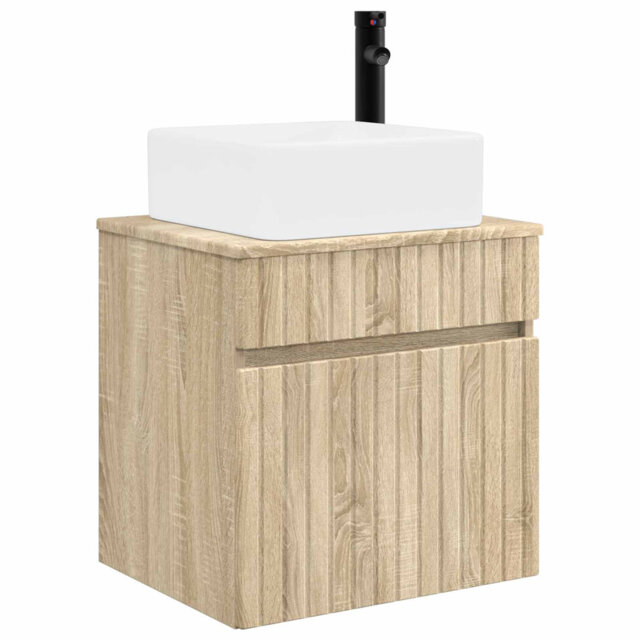Single Bathroom Vanity with Ceramic Basin