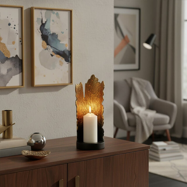 Fong Aluminum Tabletop Tealight Holder