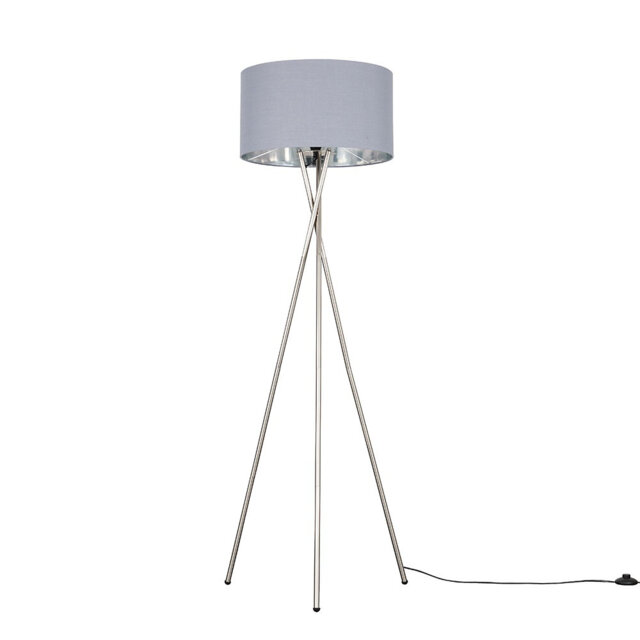 Misner 155cm Camden Tripod Floor Lamp with Large Reni Shade