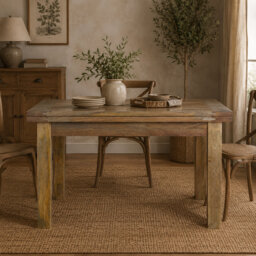 Adcox Solid Wood Dining Table
