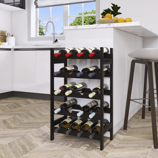 Nerlan 20 Bottle Floor Wine Bottle Rack