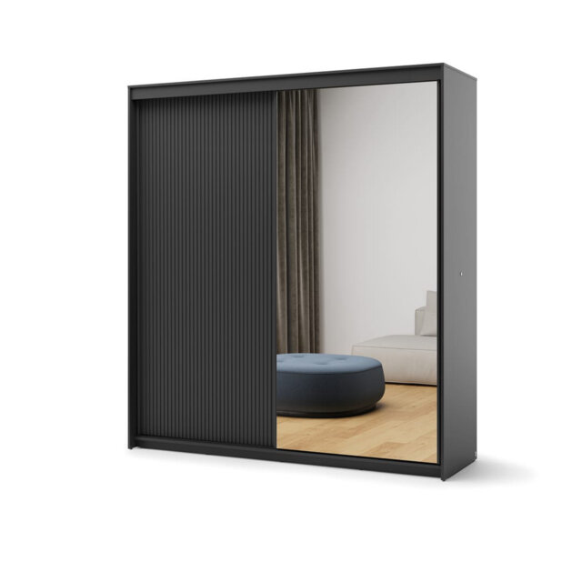 Trend 2 Door Manufactured Wood Wardrobe