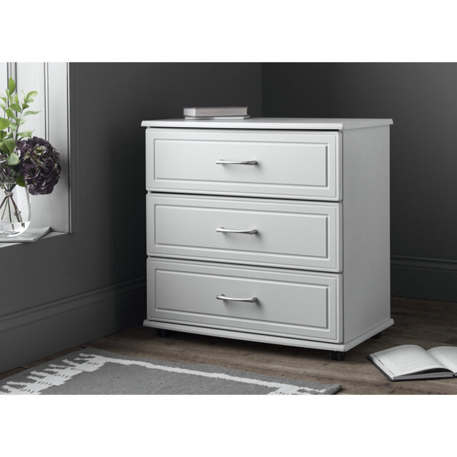Millsap 3 Drawer 78Cm W Chest of Drawers