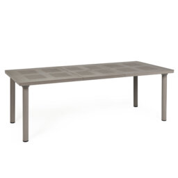 Hildtraud Rectangular Extendable Outdoor Dining Table With Umbrella Hole , 39.4cm cm W 100cm cm D