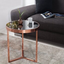 Courcelles Glass Top End Table