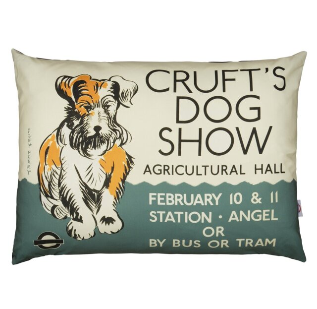 Crufts Dog Show Luxury Dog Bed - London Transport