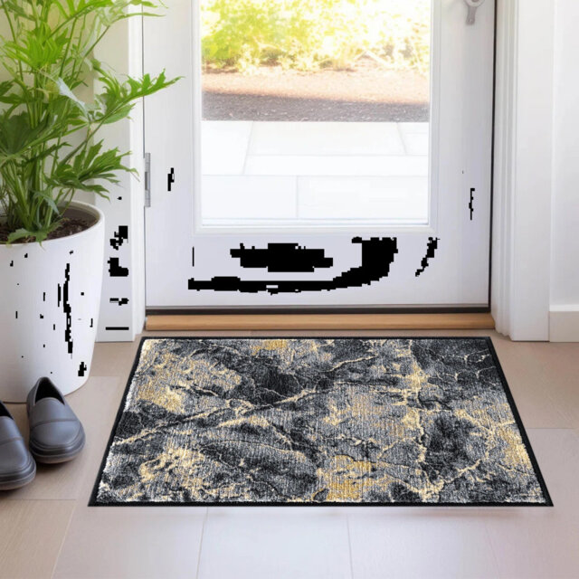 Luxury Non Slip Marble Design Large Area Rugs Living Room Bedroom Soft Carpet Hallway Abstract Pattern Floor Mats Door Mat