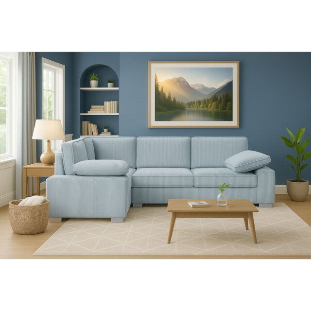 Ascot Left - Hand Corner Sofa 4 Seater Sofa With Chaise
