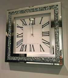 Glass Wall Clock