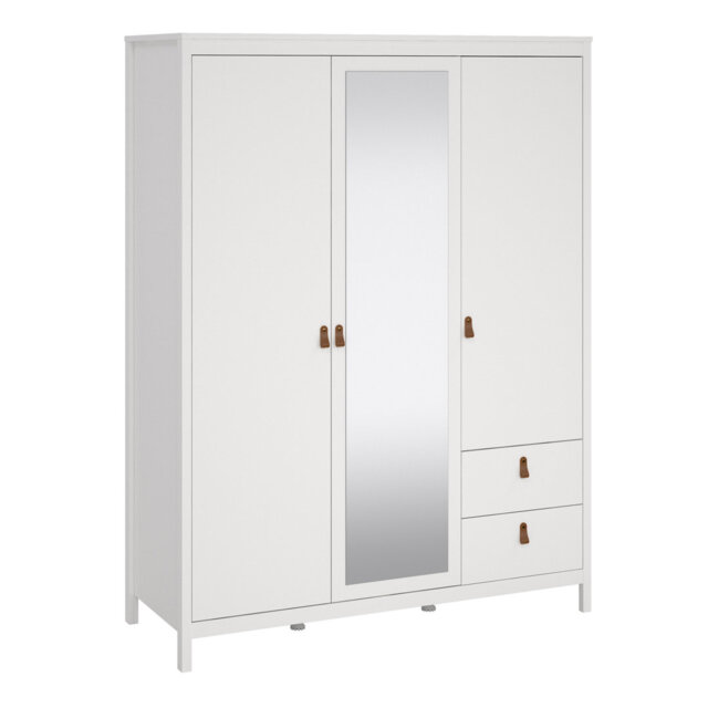 Aecca 3 Door Manufactured Wood Wardrobe