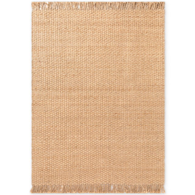 Hanse Home Fjord - Jute Rug, Natural Rug for Living room, Bedroom, Diningroom