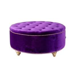 Berry 90cm Wide Round Cocktail Ottoman