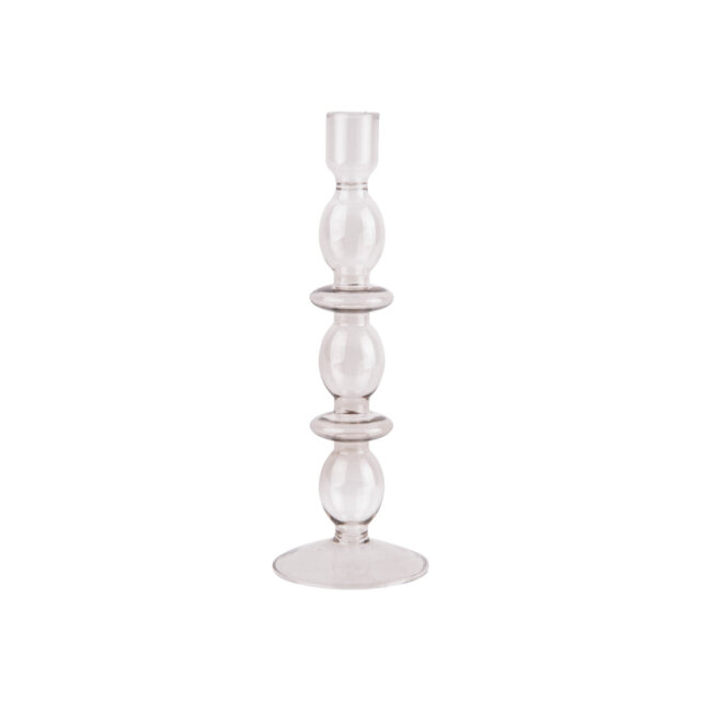 Glass Tabletop Candlestick