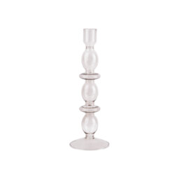 Glass Tabletop Candlestick