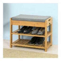 4 Pair Shoe Storage Bench