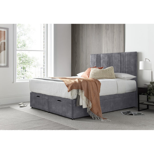 New Empire Conistan Divan Ottoman with Floor Standing Headboard