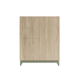 18 Pair Shoe Storage Cabinet