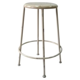 Barbel Counter Stool with Metal Frame
