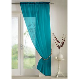 Billerica Slot Top Panel Sheer Curtain
