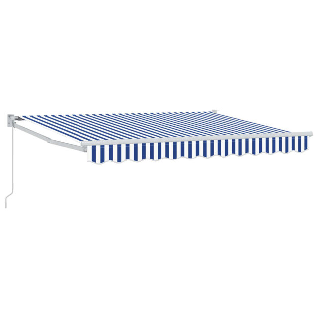 Vidaxl Retractable Awning Door Canopy Garden Patio Awning Fabric And Aluminium