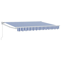 Vidaxl Retractable Awning Door Canopy Garden Patio Awning Fabric And Aluminium