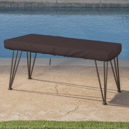 Rectangle Table Top Cover 18 Oz - Customize Your Cover With Any Size - 100% Weather Resistant Outdoor Table Cover With Air Pocket And Elastic For Snug