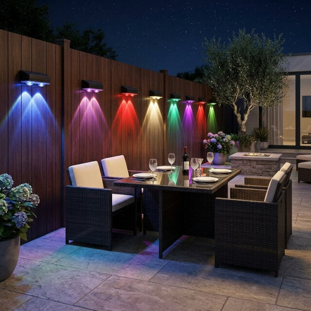 Natural Solar Powered Deck Light