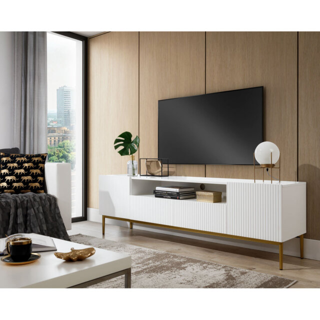 "Ameal Unfinished TV Stand for TVs up to 55"""