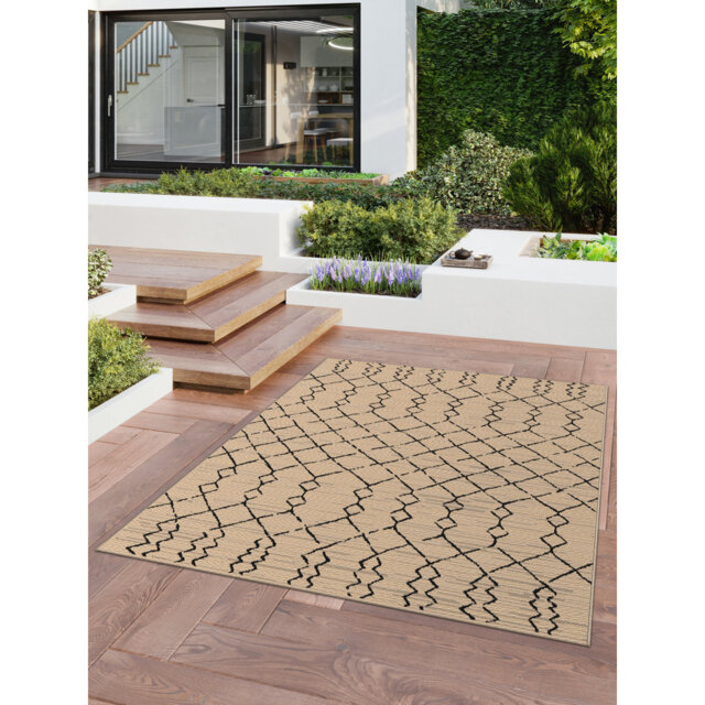 Eugene Moroccan Flatweave Indoor / Outdoor Area Rug