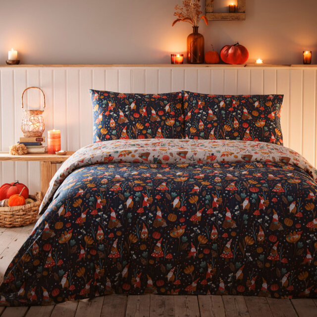 Gonks And Friends 100% Polyester (Recycled) Duvet Cover Set Set