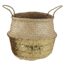 Etta Avenue Seagrass Decorative Basket