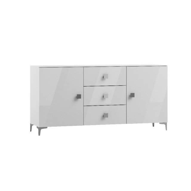 Nicarete 165cm W 3 - Drawer Chest of Drawers