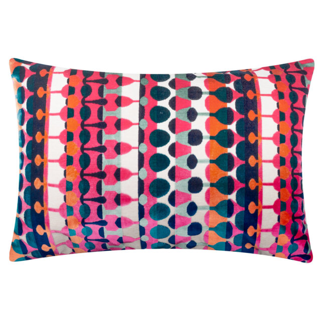 Metro Abstract Rectangular Cushion