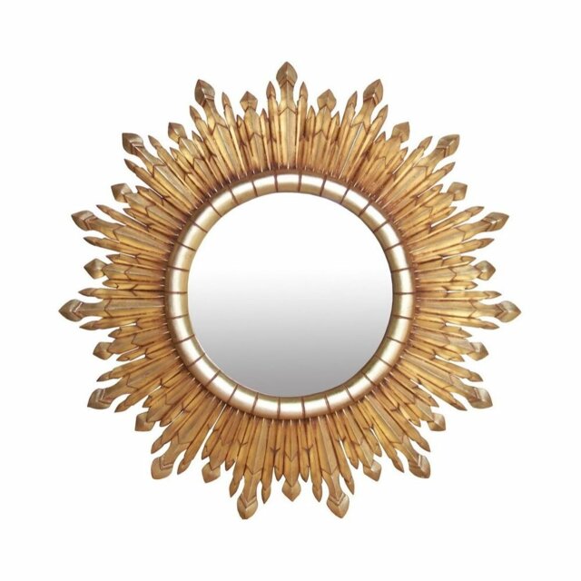 Eclipse Gold Sunburst Mirror