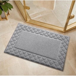 Non Slip 44 x 76 cm, Washable, Absorbent Extra Soft Rectangle Bath Rug