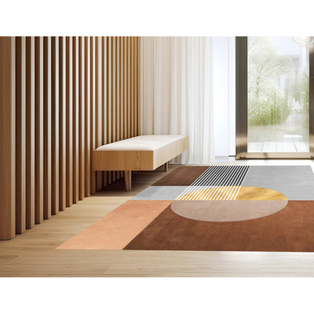 Vinyl Floor Mat for Home, modern style, non-slip PVC,  Saint Moritz