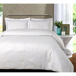 Deedre Cotton Floral Duvet Cover with Pillowcases Included