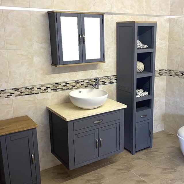 Bradninch 750mm Wall Hung Single Vanity Unit
