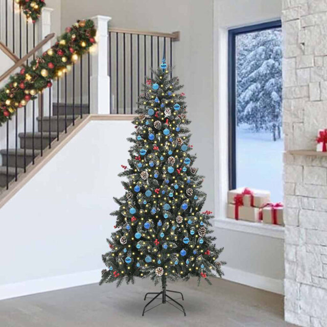 Artificial Christmas Tree Green 129.5 x 129.5 x 240 cm